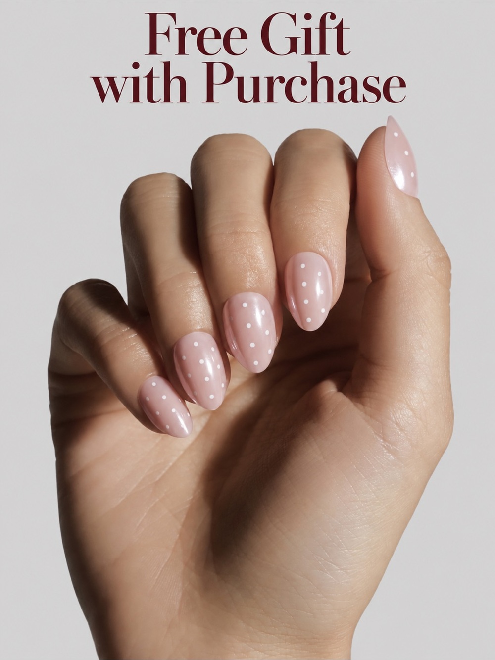 Celebritips Angel Glaze Dot Nails | Extra Short Almond | NIB